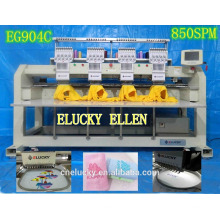 Four Head COMMON SPEED Computerized Knitting /Cap /Flat Embroidery Machine